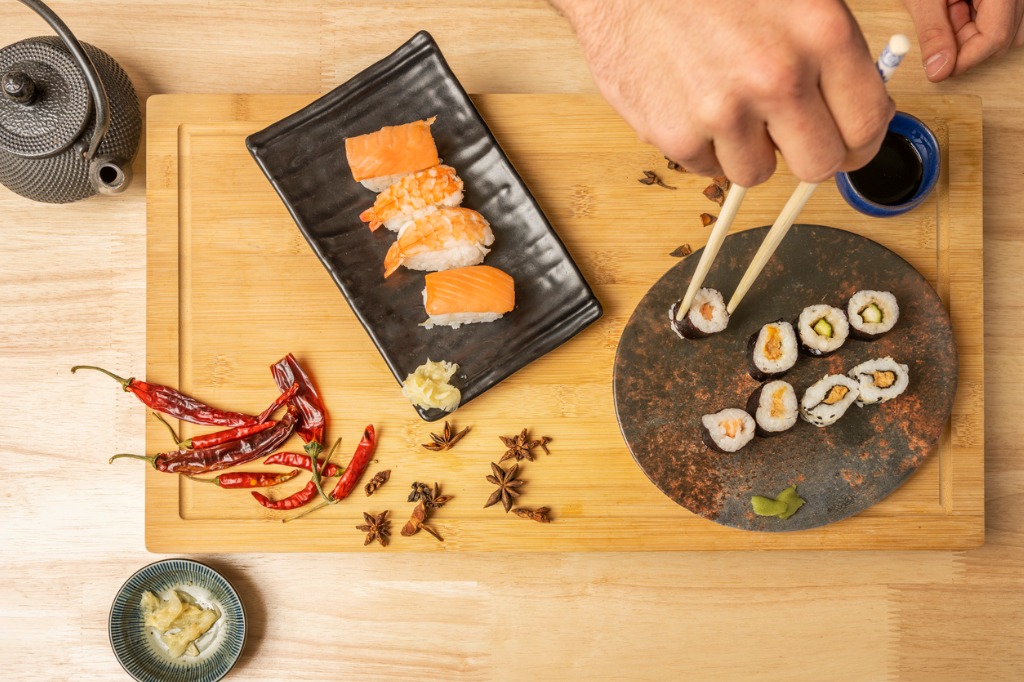 Sushi Etiquette Do's and don'ts when eating sushi in a traditional setting